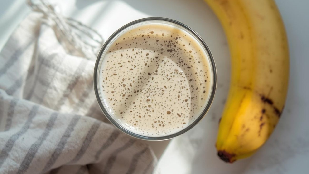 Smoothie od banane chia sjemenki